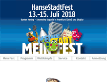 Tablet Screenshot of bunterhering.de